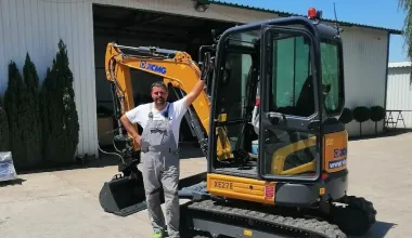 mini bager XCMG model XE27E